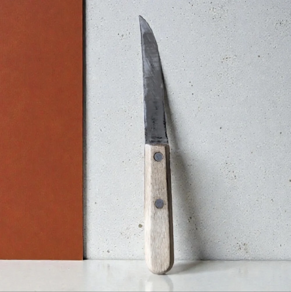 VINTAGE Knife Handmade Wooden Handle Dexter 1375